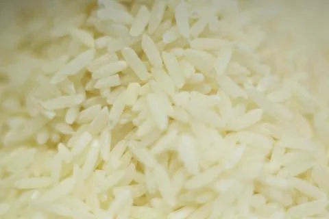 Uncooked dry rice Stock-Fotos