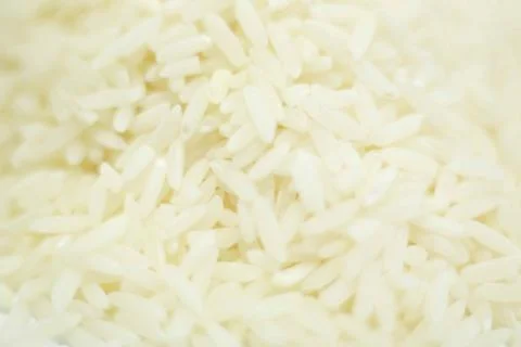 Uncooked dry rice Stock-Fotos