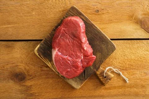 Uncooked fillet steak Foto stock