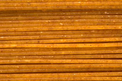 Uncooked integral spaghetti top view Stock Photos