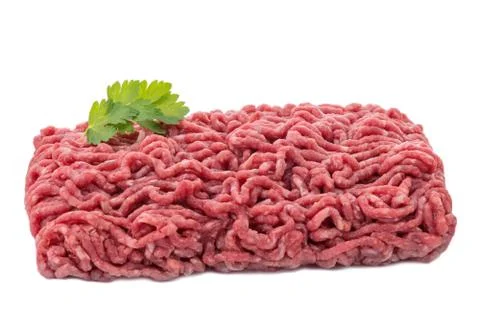 Uncooked meat with garnish Stock Photos