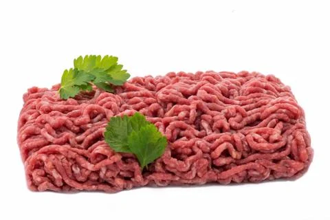 Uncooked  minced meat Stock Photos