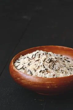 Uncooked Mixed Rice Stock Photos