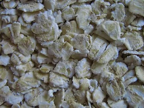 Uncooked Oatmeal Stock-Fotos