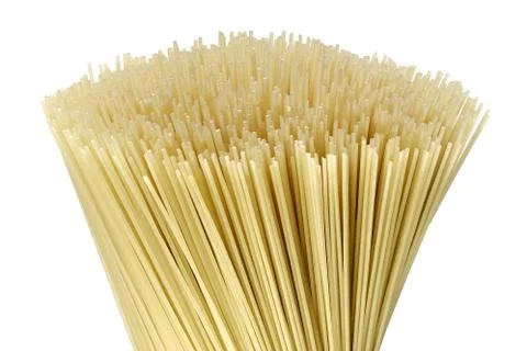 Uncooked pasta spaghetti macaron Stock Photos