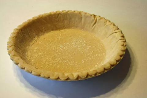 Uncooked Pie Crust Stock Photos