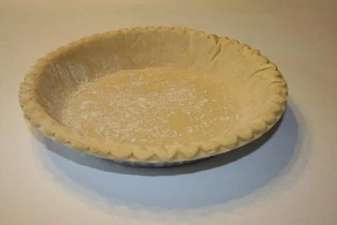 Uncooked Pie Crust Stock Photos