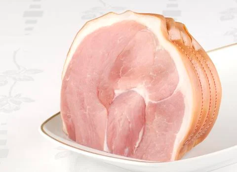 Uncooked pork joint Stock Photos