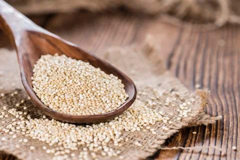 Uncooked quinoa Stock Photos