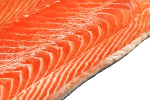Uncooked salmon Stock Photos