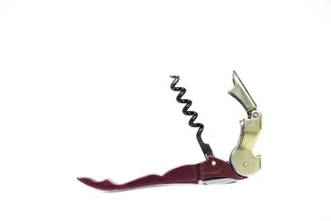 To uncork bottles Stock Photos
