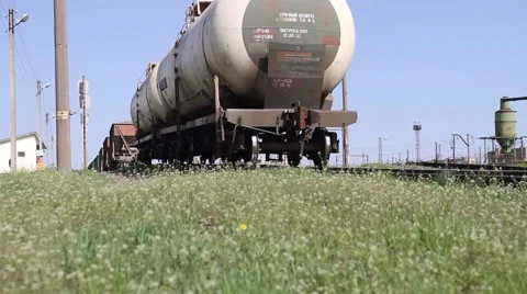 Uncoupling of wagons of the train. Video stock 47066389