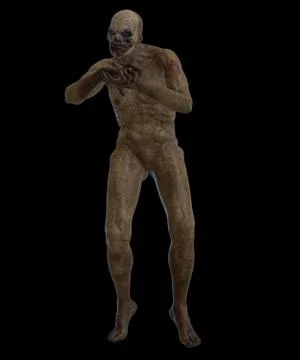 Undead clown Stock Illustration