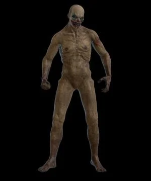 Undead clown Stock Illustration