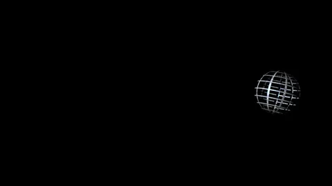 Undefined figure stil texture moving zigzag black background 3d rendering Stock Footage 243084448