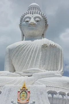 Under the Big Buddha Stock Photos