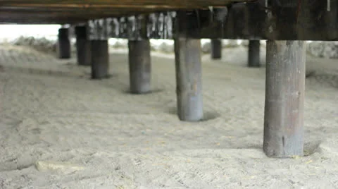 Under the Boardwalk Stock Footage 26818400