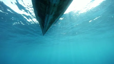 Under the boat view Stock Footage 57734790