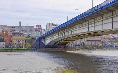 Under Branko bridge Stock Photos