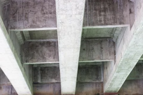 Under the bridge close up Stock Photos