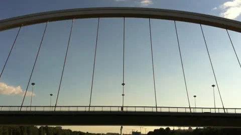 Under the Bridge Stock Footage 10683608