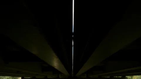 Under a Bridge Stock Footage 86878253