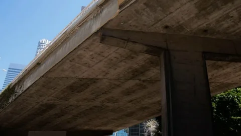 Under The Bridge Stock Footage 123624785