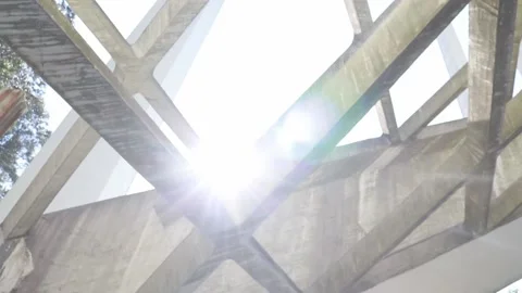 Under the bridge. Stock Footage 131402459