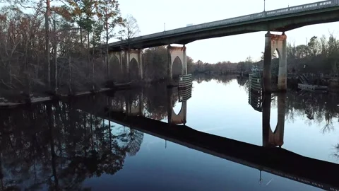 Under bridge Stock Footage 135335366
