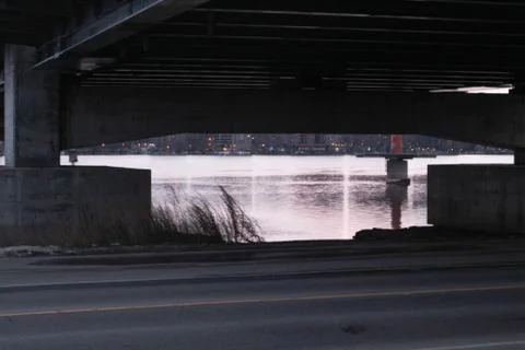 Under Bridge Stock-Fotos