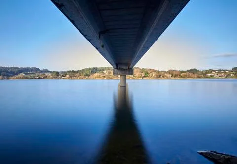 Under the bridge 库存照片
