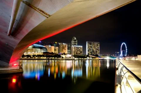 From under the bridge Stock Photos