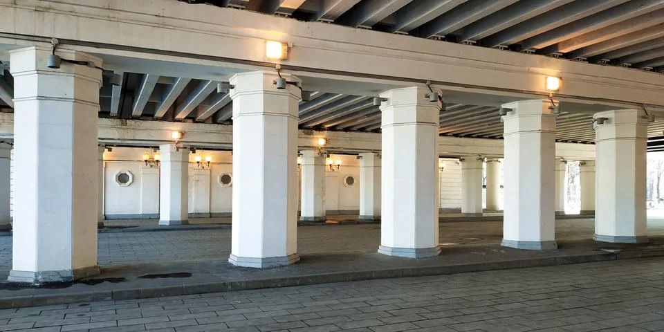 Under the bridge Stock Photos