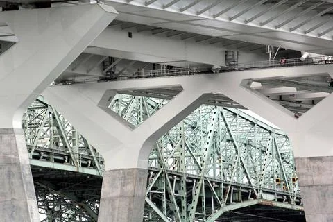 Under the bridge Stock Photos