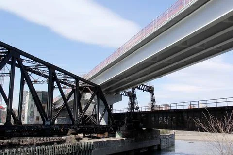 Under the bridge Stock Photos