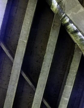 Up under bridge Stock Photos