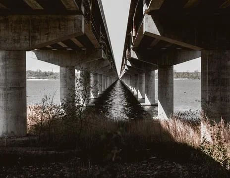 Under the Bridges Stock Photos