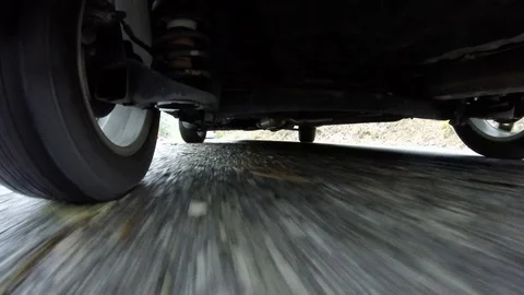 Under car view Stock Footage 71088163