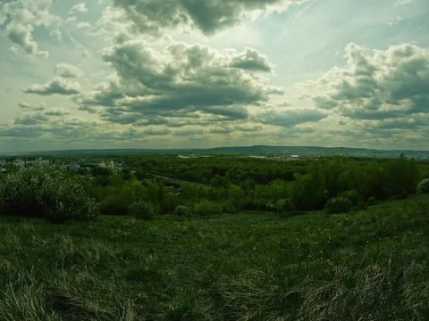 Under clouds Stock Footage 243788911