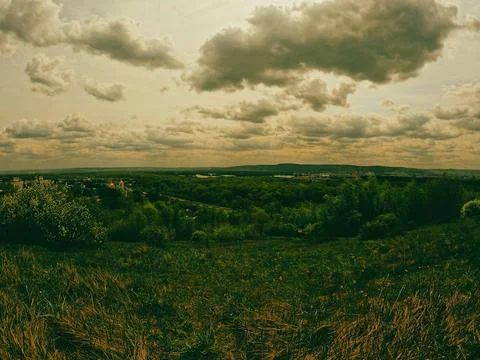 Under the clouds Foto stock