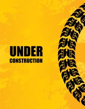 Under construction background Stock Illustration