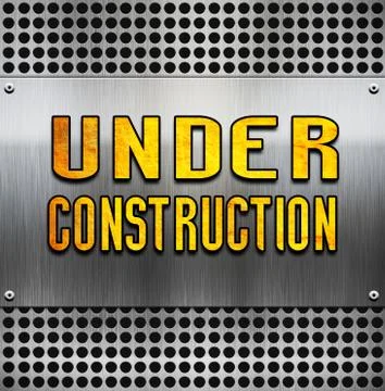 Under construction background Stock Illustration