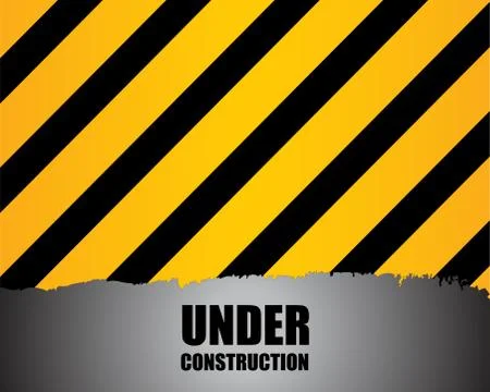 Under construction background Stock Illustration
