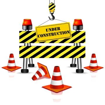 Under Construction background Stock-Illustration