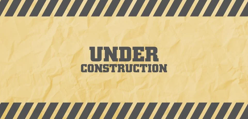 Under construction background. Stock Photos
