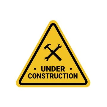 Under construction in a building, a hammer and key crossed 스톡 일러스트
