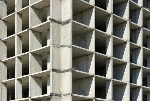 Under construction building. Stock Photos