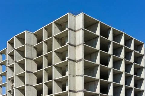 Under construction building. Fotos Stock