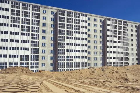 Under construction building. Stock Photos