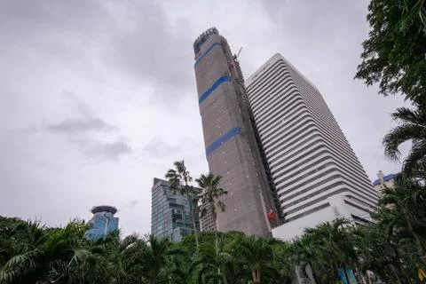 Under construction building Stock Photos